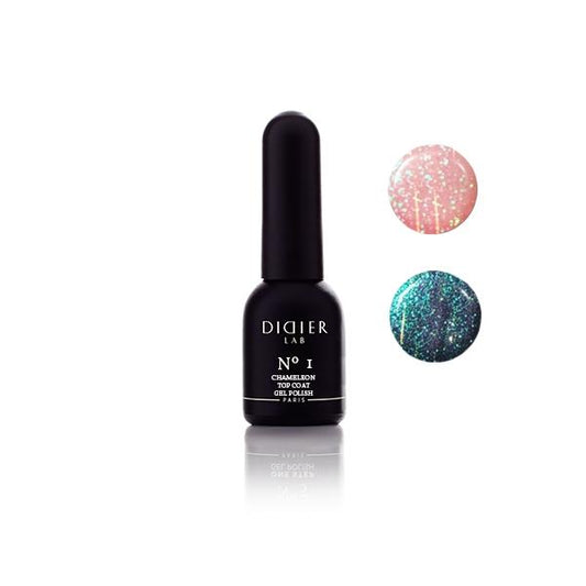 GEL LAK "DIDIER LAB", CHAMELEON TOP COAT, NO1