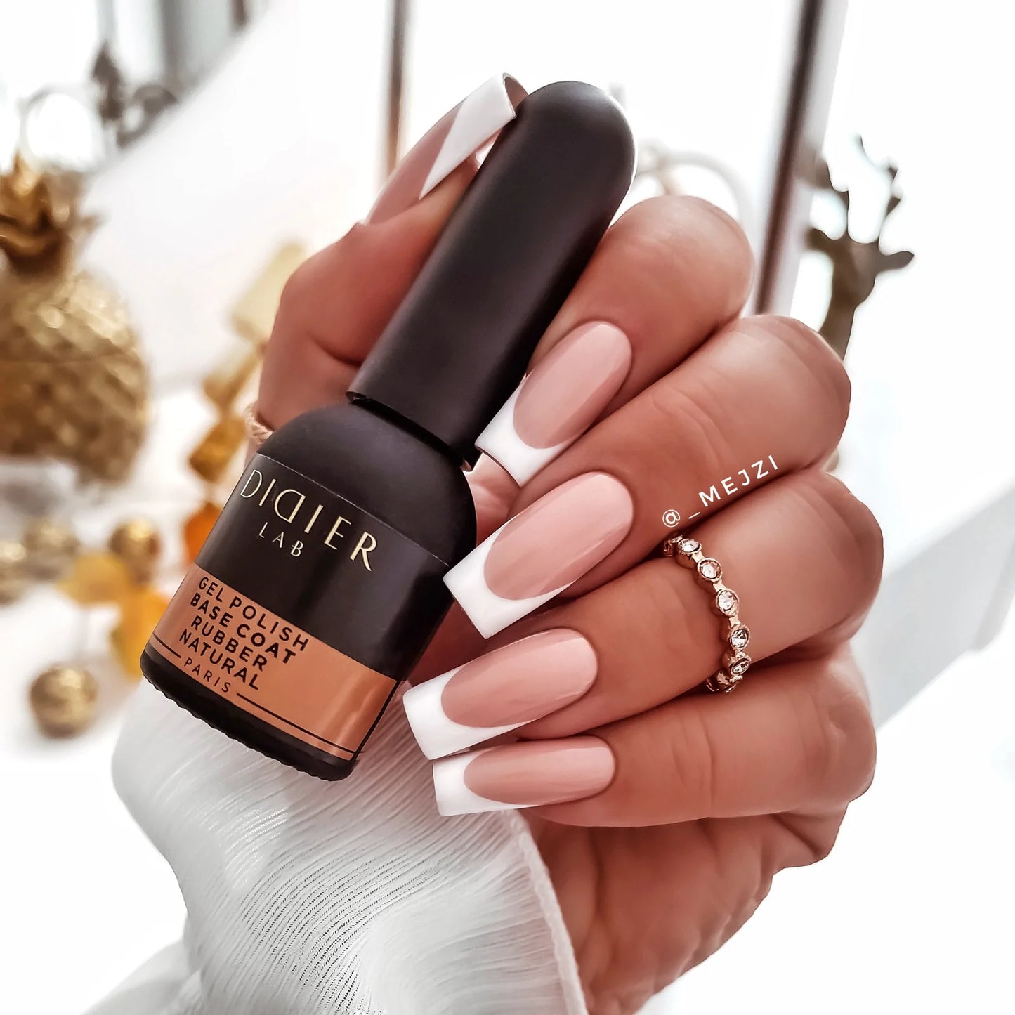 "DIDIER LAB" PODLAK RUBBER BASE COAT, NATURAL, 10ML