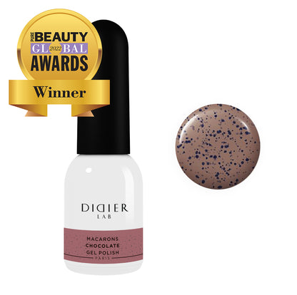GEL LAK "DIDIER LAB", MACARONS, CHOCOLATE 10 ML