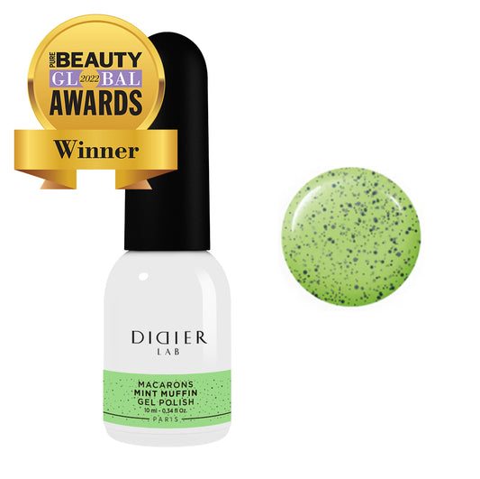 GEL LAK "DIDIER LAB", MACARONS, MINT MUFFIN 10 ML