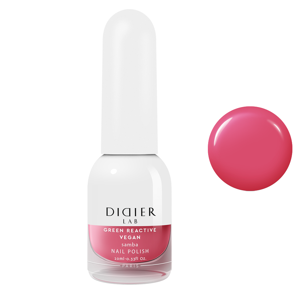 Green reactive, veganski lak za nohte"Didier Lab", samba, 10ml